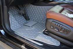 Mitsubishi ASX (2010+)  3D кожа Серый, цвет Серый